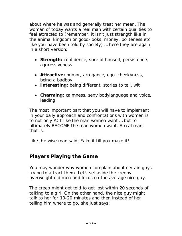 How To Attract A Girl Pdf
